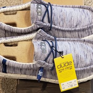 New in box Hey Dude Wally Stretch Fleece Mens size 12